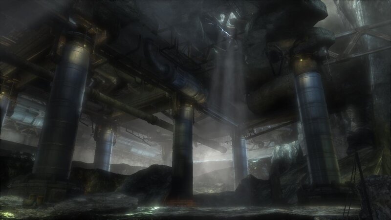 underground industrial facility