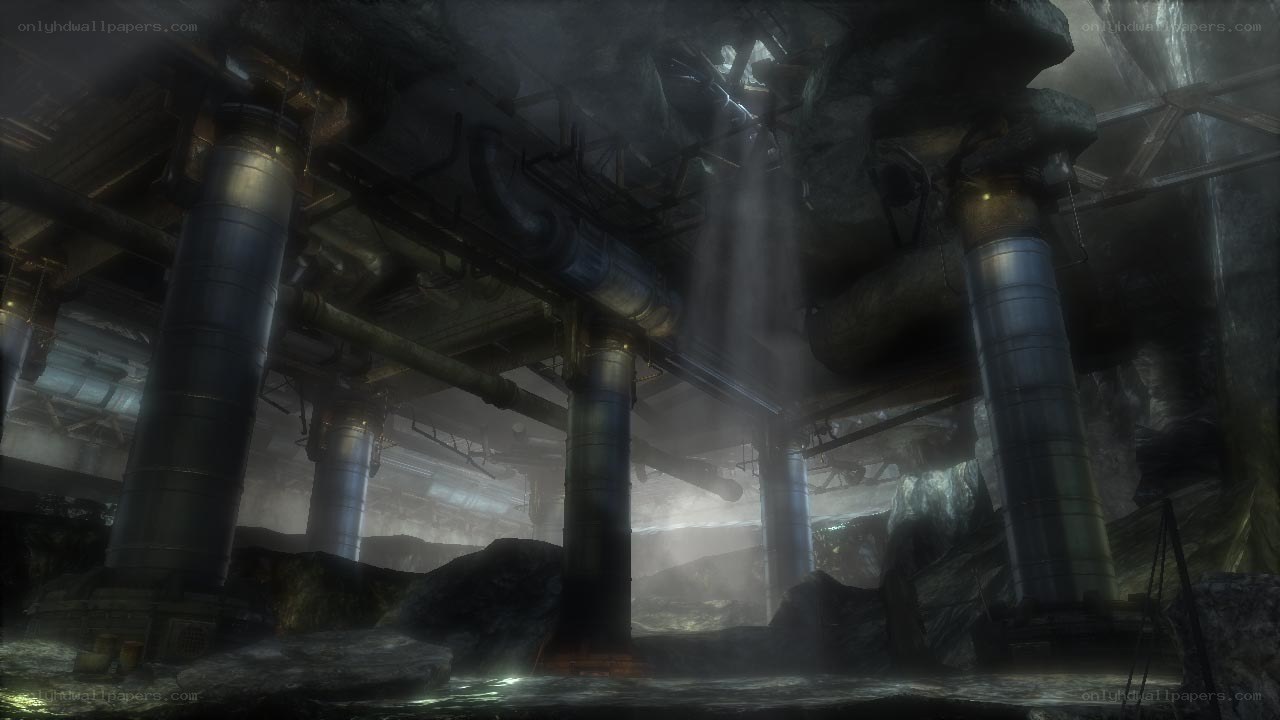 underground industrial facility