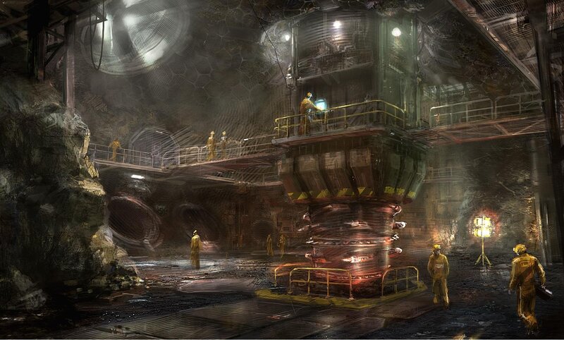 underground mining facility