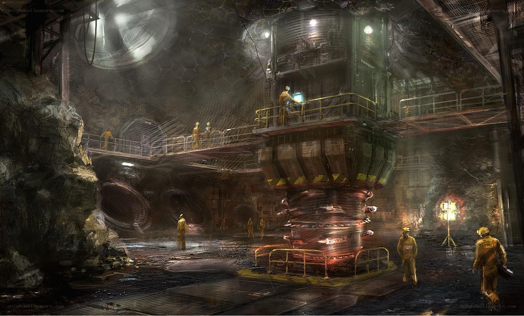 underground mining facility