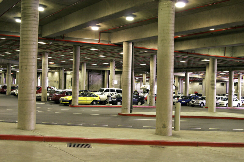 Underground parking garage