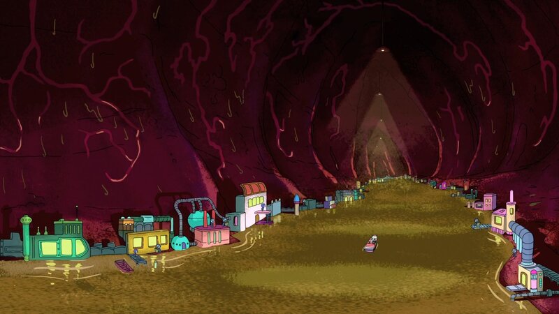 Underground Town in Cave