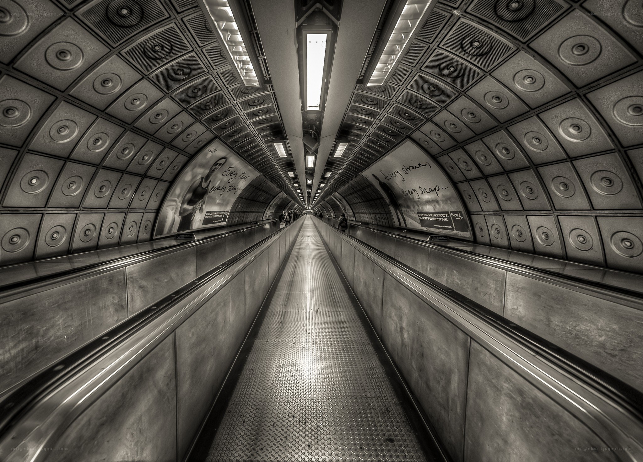 underground tunnel corridor