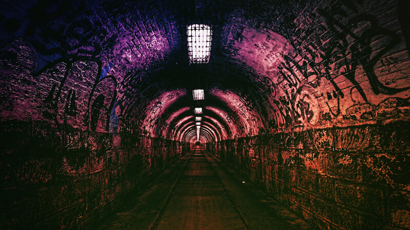 Underground Tunnel — Purple