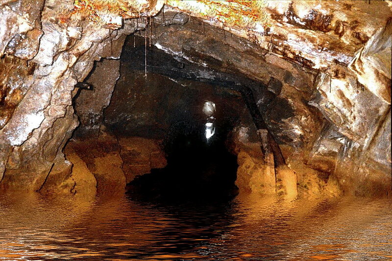 Underground Tunnel with Water