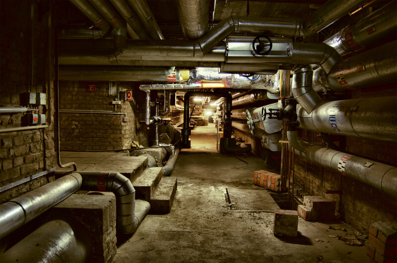 Underground utility corridor