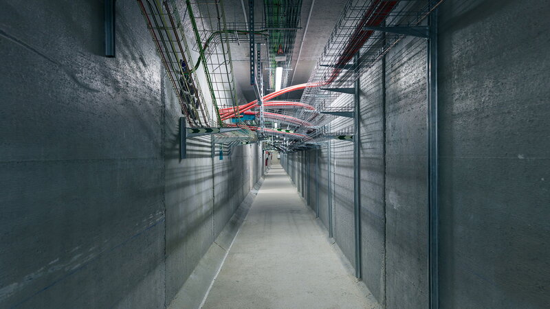 Underground Utility Corridor — Gray