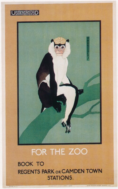 Underground zoo poster