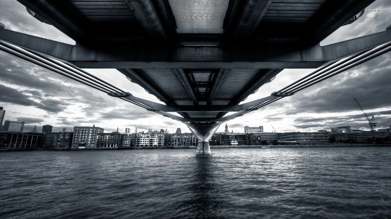 Underneath of a Bridge