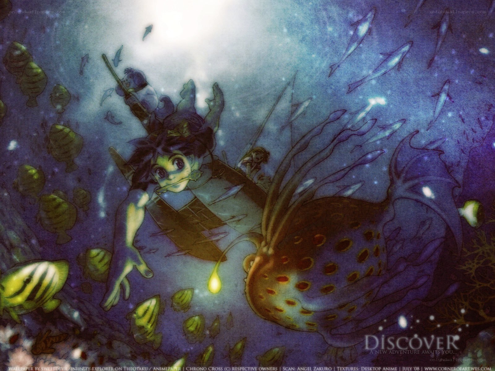 Underwater adventure with children