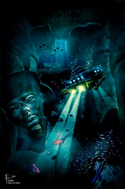 Underwater alien exploration