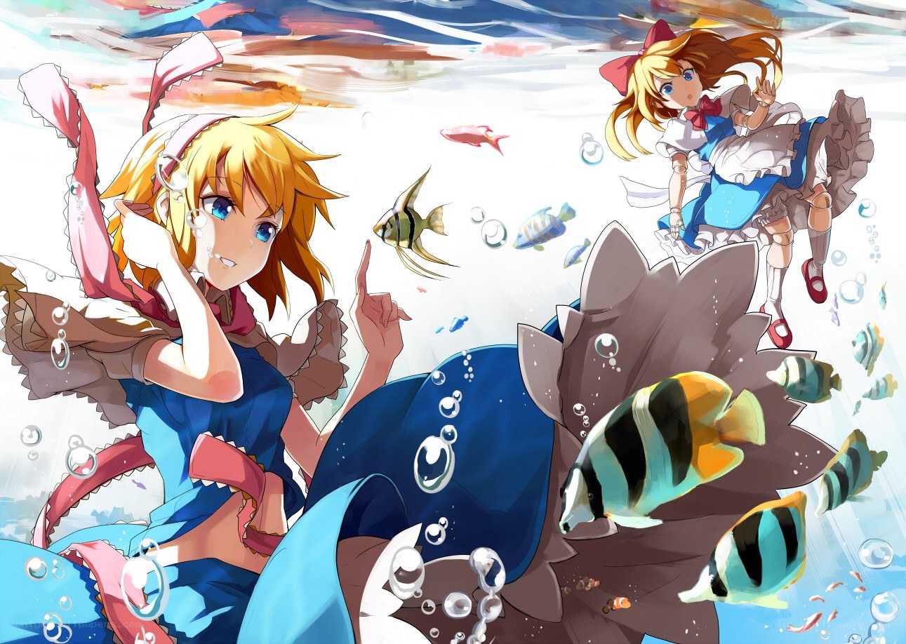underwater anime adventure