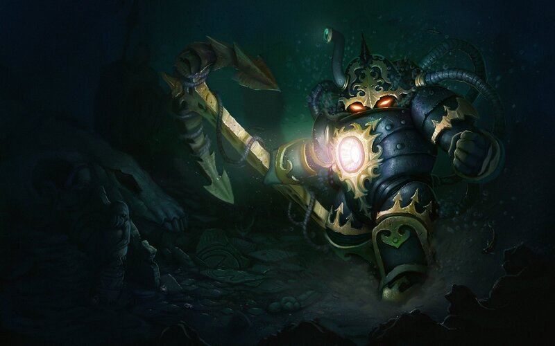 underwater armored warrior