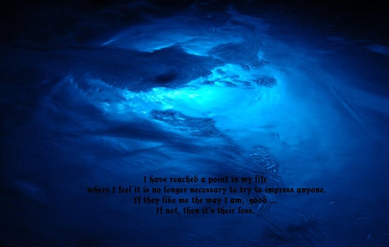 Underwater Blue Light