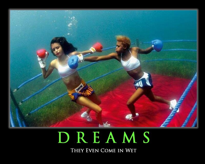 underwater boxing dream