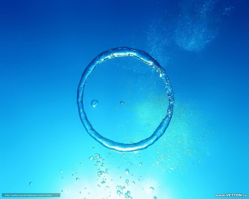 underwater bubble ring