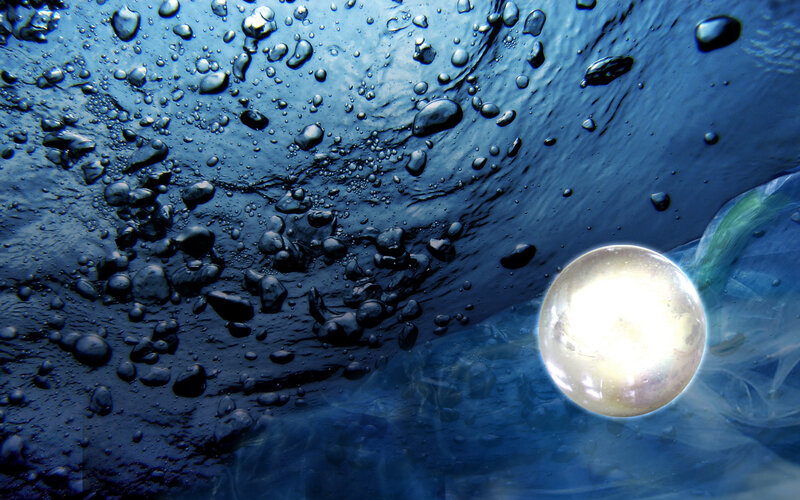 Underwater Bubble Sphere