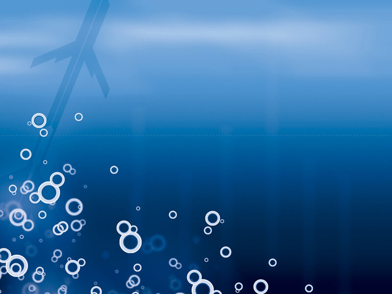 underwater bubbles and silhouette