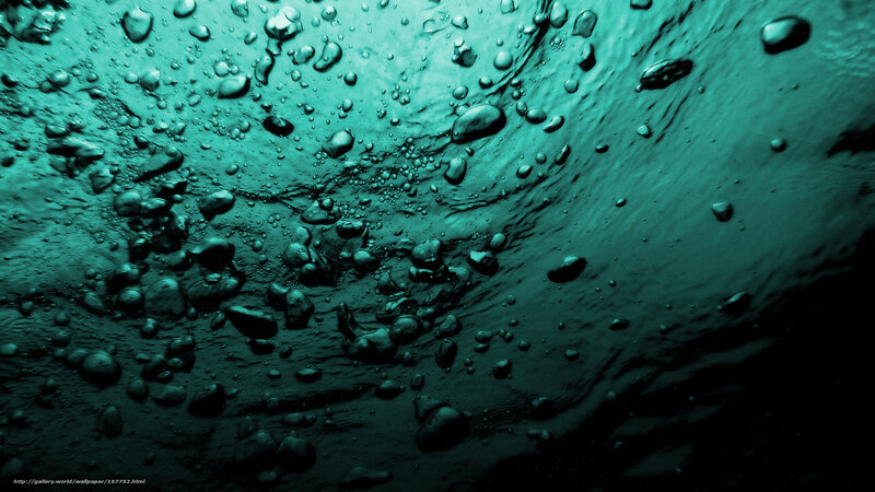 Underwater Bubbles and Surface