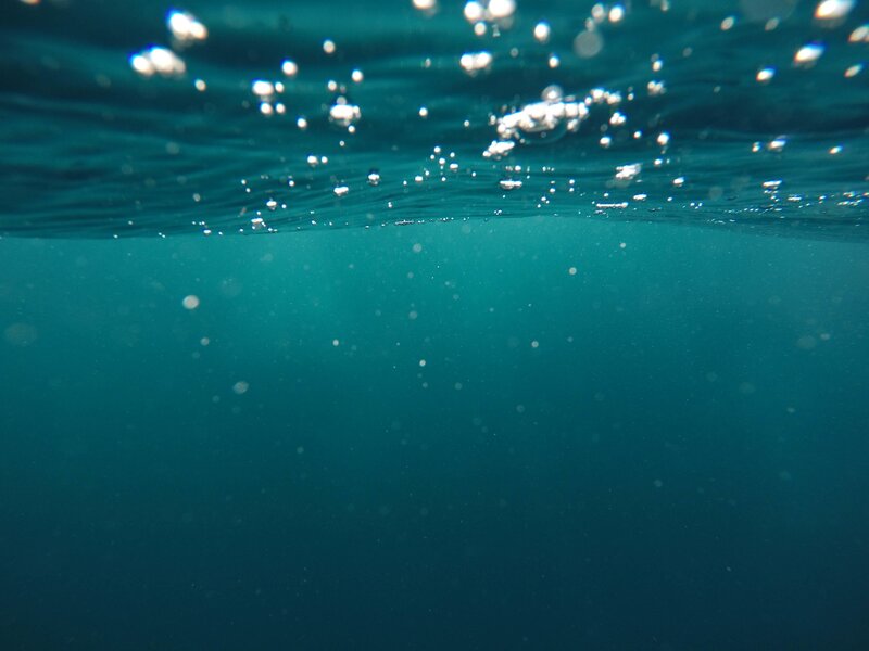 Underwater Bubbles Surface