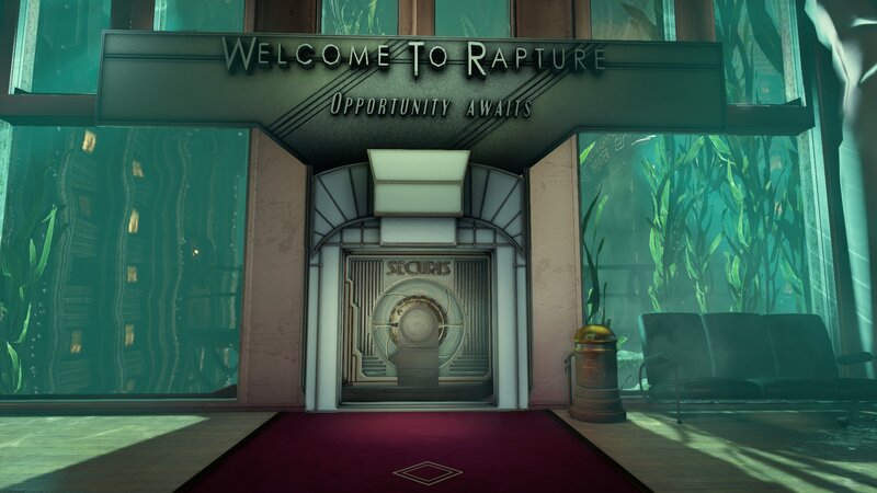 Underwater Building Entrance