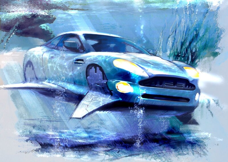 underwater car concept