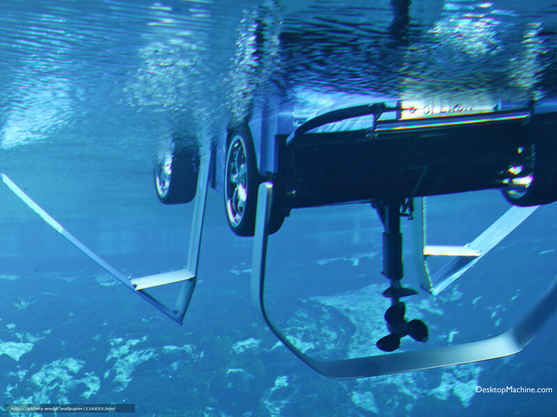 underwater car test