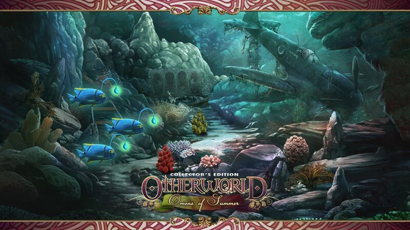 Underwater Cave Scene