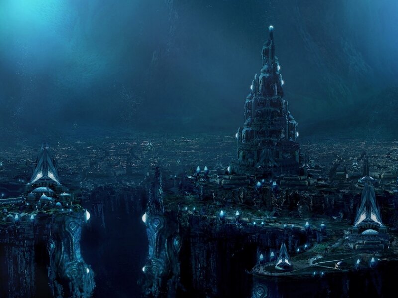 Underwater City — Blue