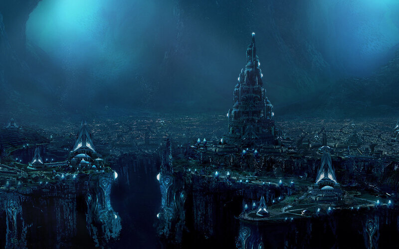 underwater city of the deep