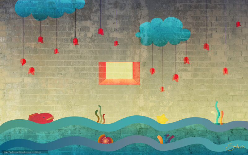 Underwater Clouds Art