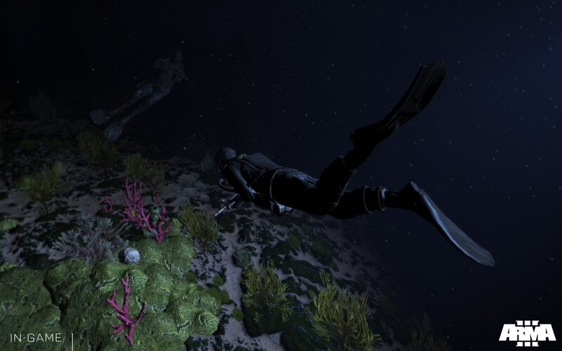 Underwater combat in Arma III