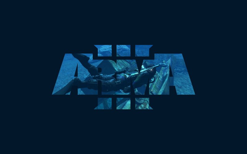 Underwater combat scene