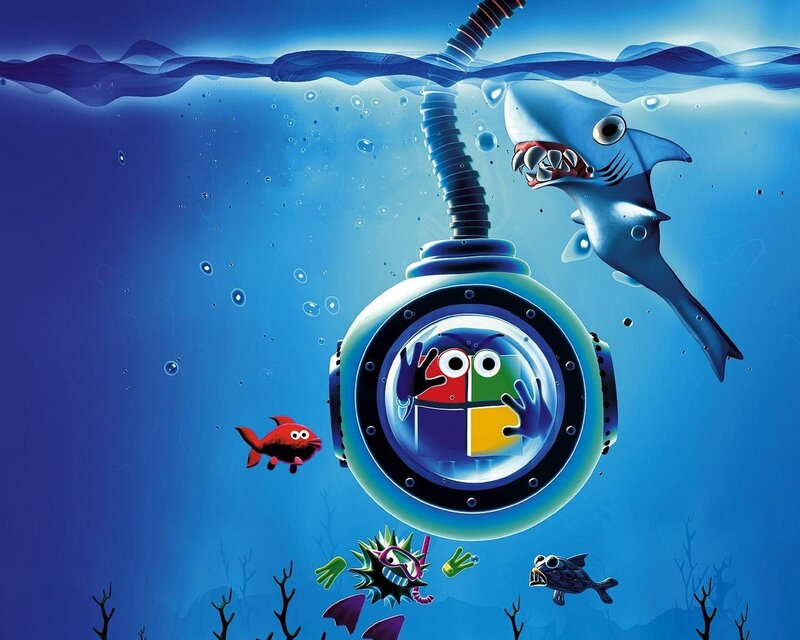 Underwater computer adventure