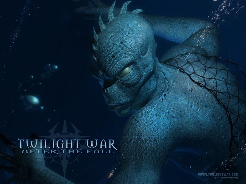 Underwater Creature in Net