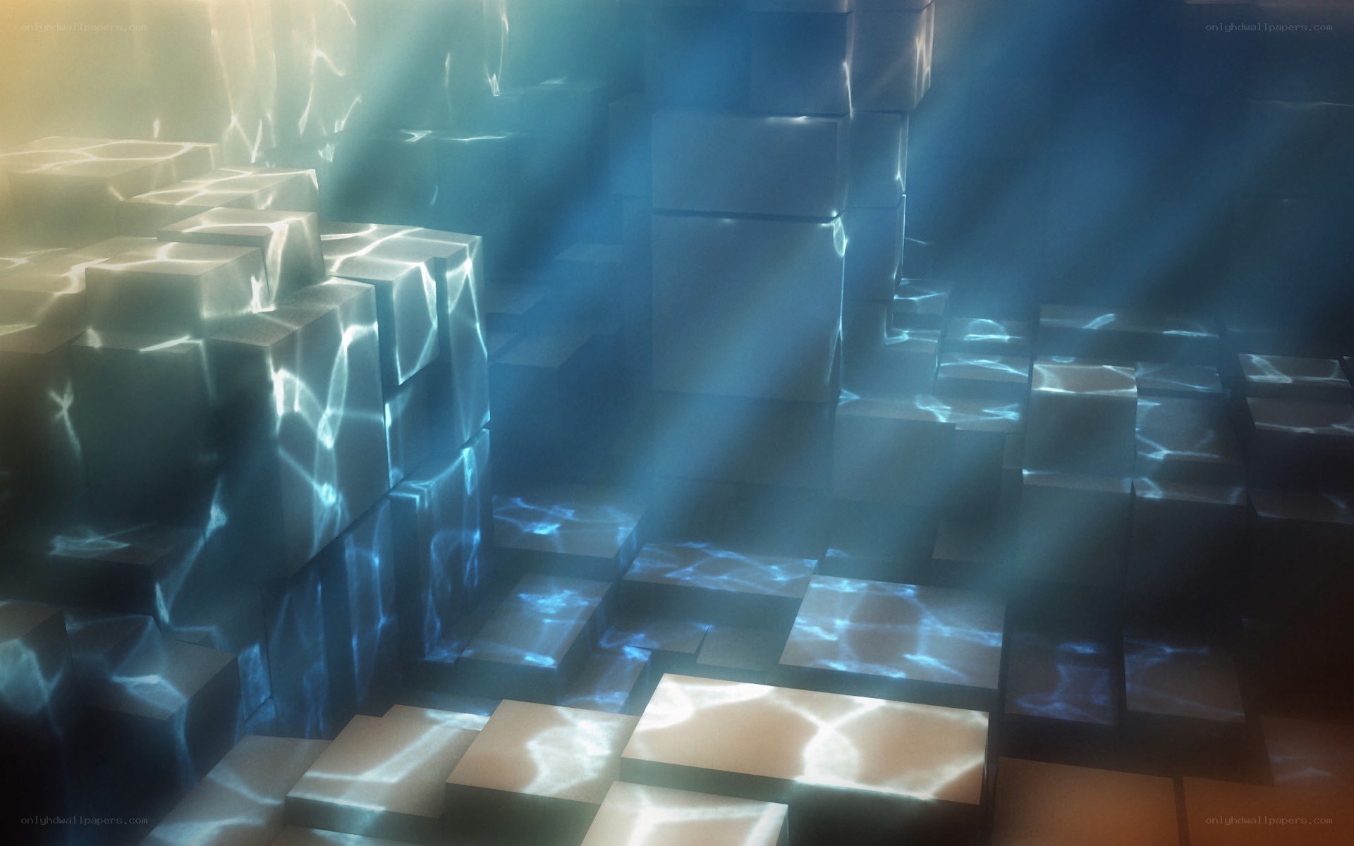 underwater cube structure