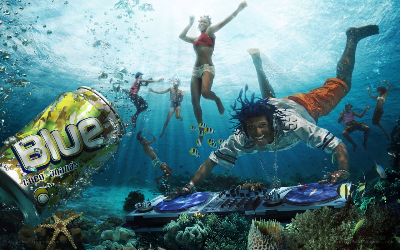 Underwater DJ Party