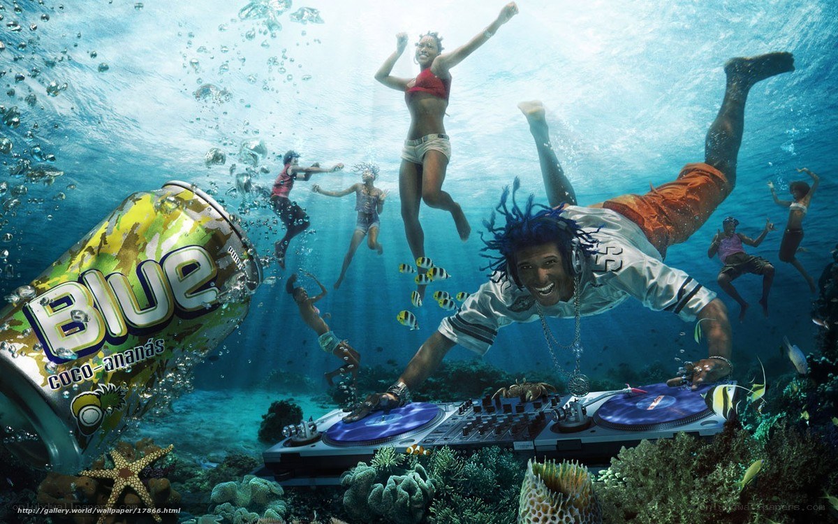 Underwater DJ Party