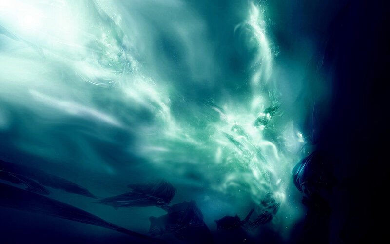Underwater energy burst