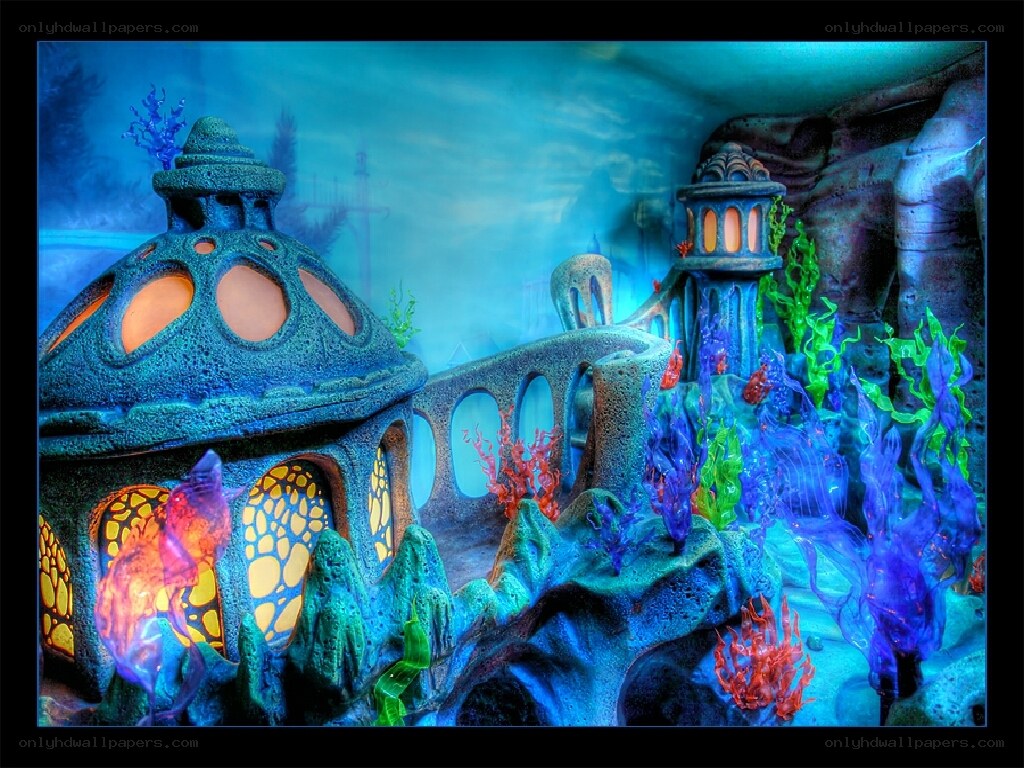 underwater fantasy village