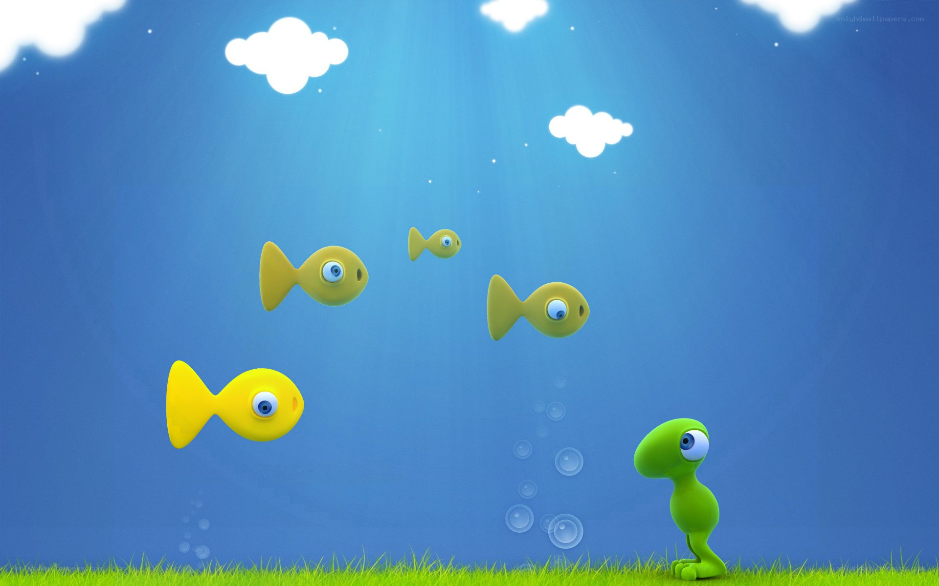 underwater fish scene