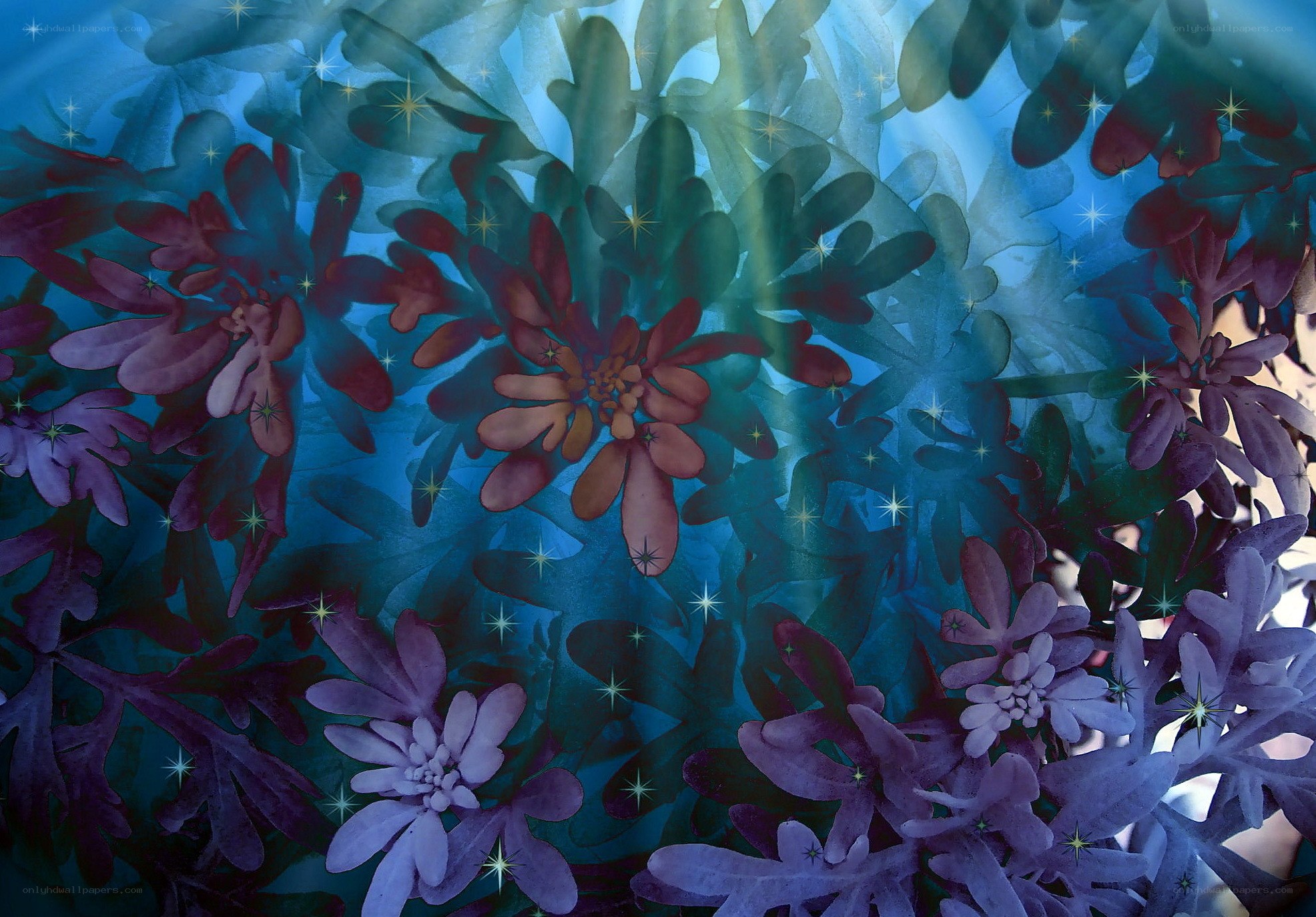Underwater floral dream