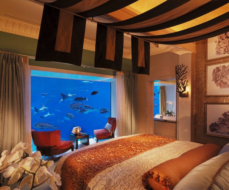 Underwater Hotel Room — Blue