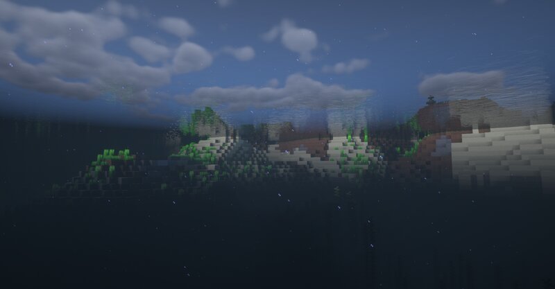 Underwater Landscape — Blue, Serene