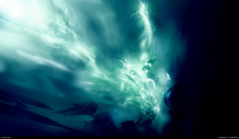 underwater light and shadows