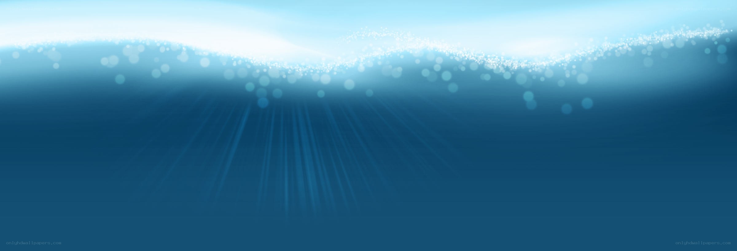 underwater light rays