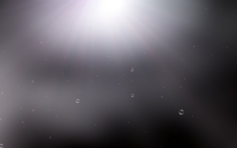 Underwater light rays
