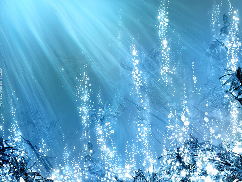 underwater light rays