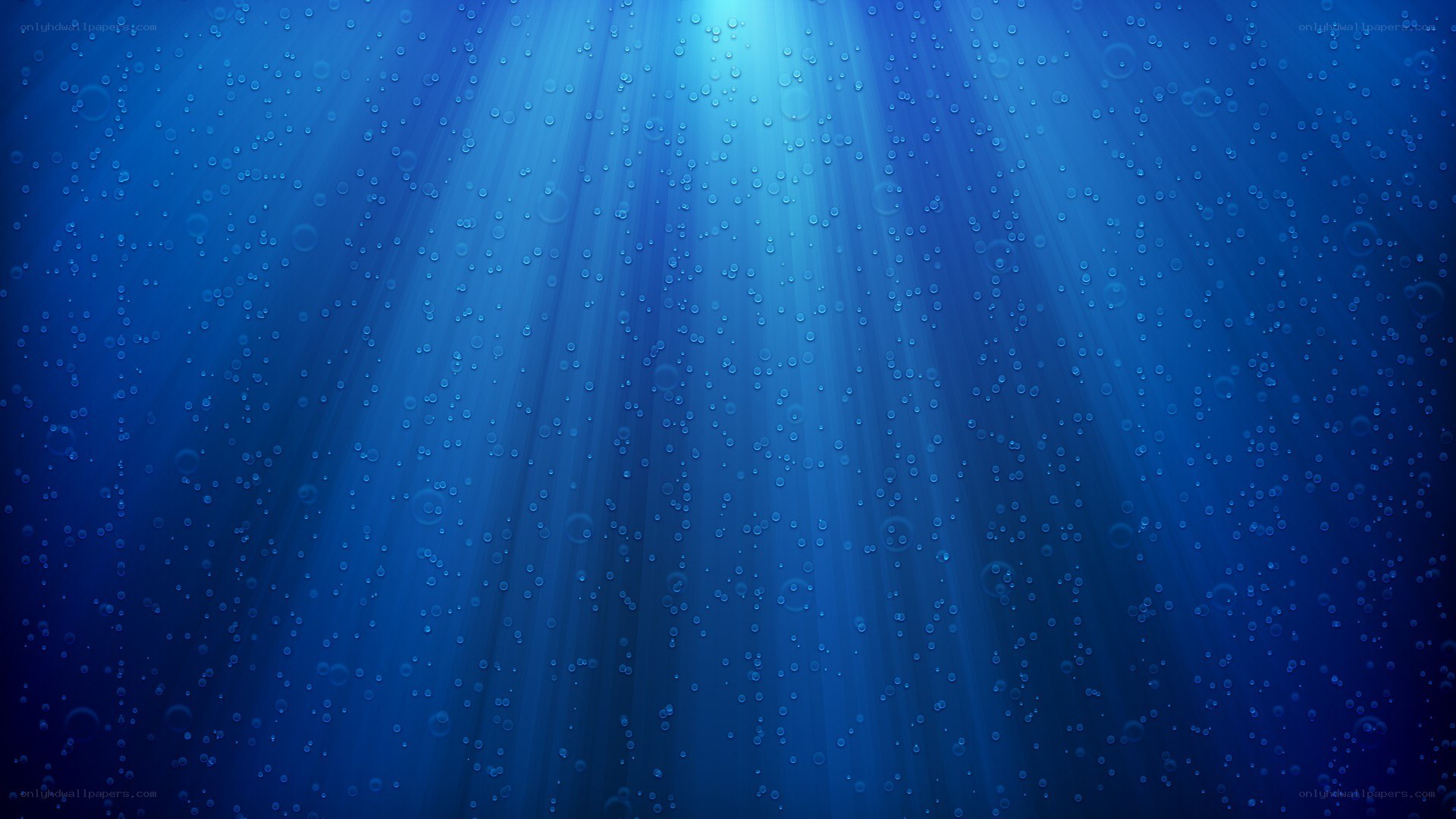 underwater light rays