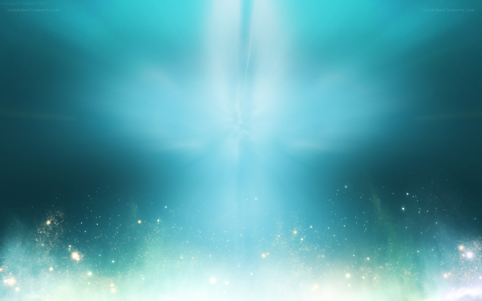underwater light rays